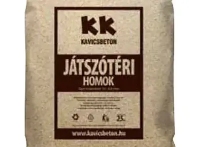 Hőkezelt játszótéri homok